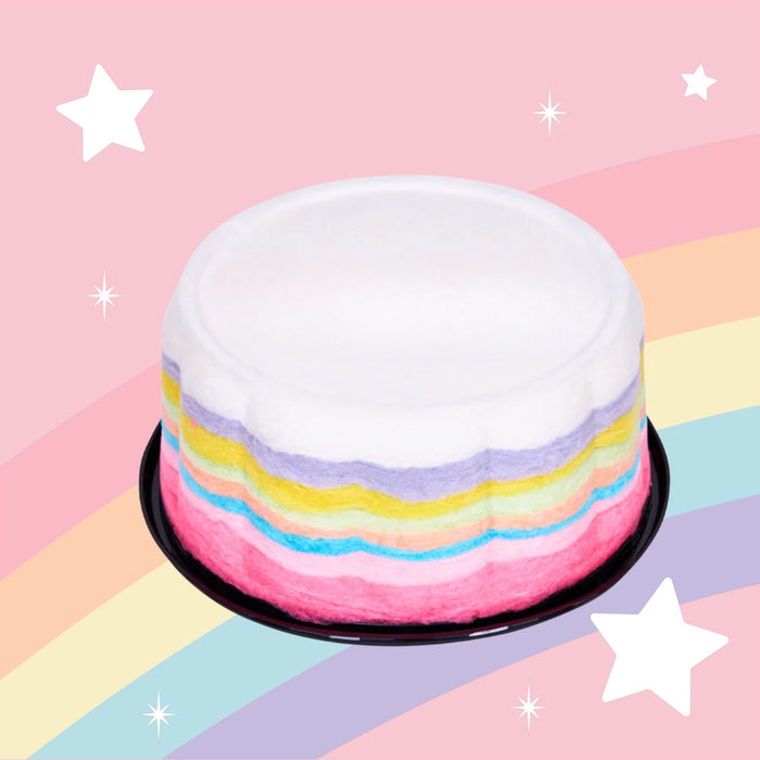 Rainbow Cotton Candy Cake