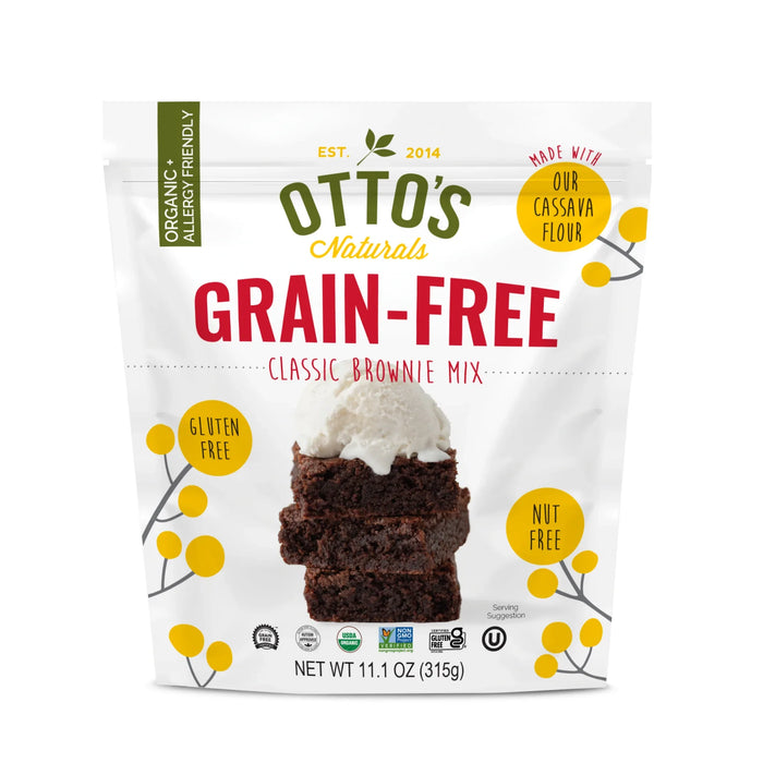 Otto's Naturals Classic Green Free Brown Mix Gluten-Free Microwaveable Rice (Pack of 6 - 11.1 Oz)