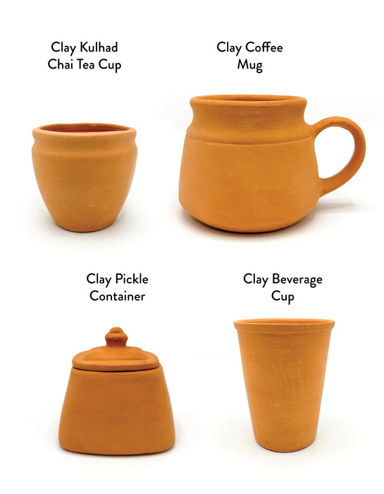 Clay Beverage Cup (Tall Size)