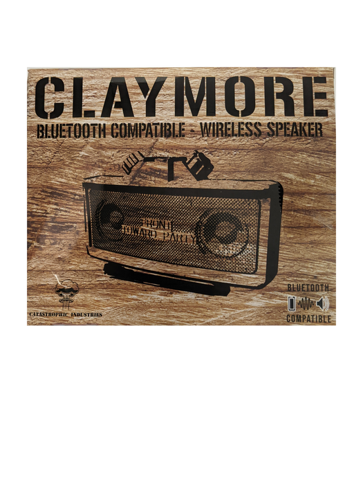 Claymore Portable Bluetooth Speaker