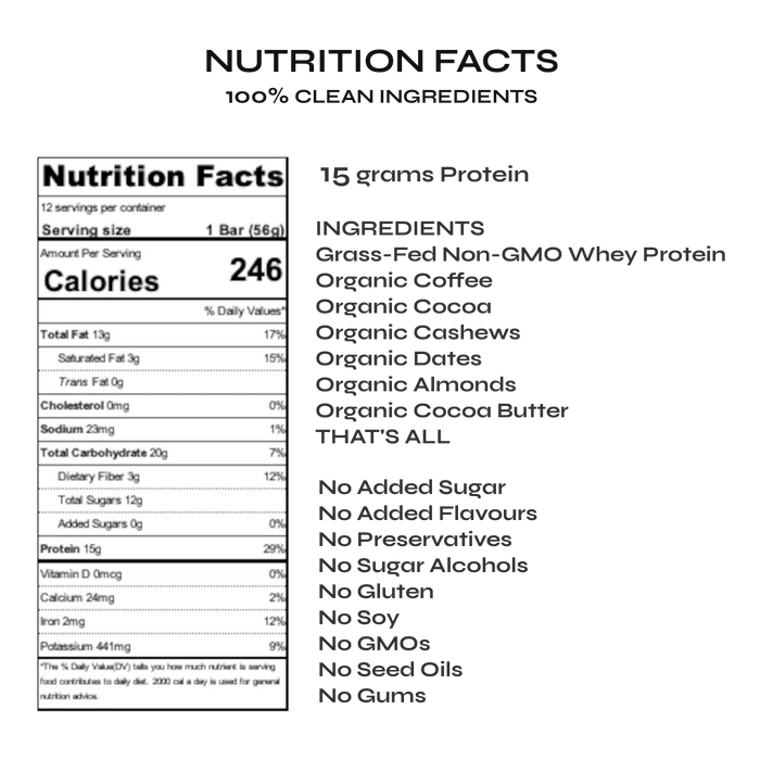 Coffee Protein Bar