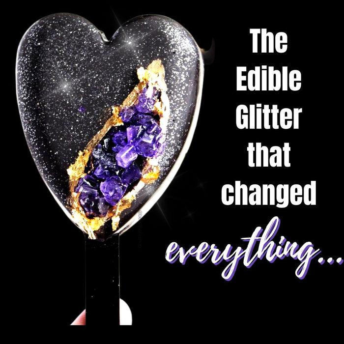White Diamond Edible Glitter