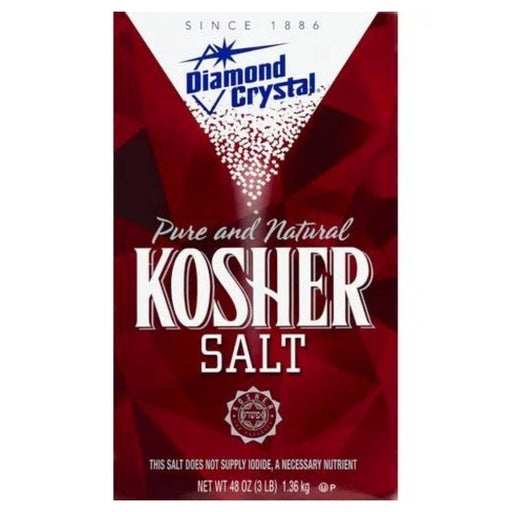 This is a  Diamond Crystal Kosher Salt 3 lbs.