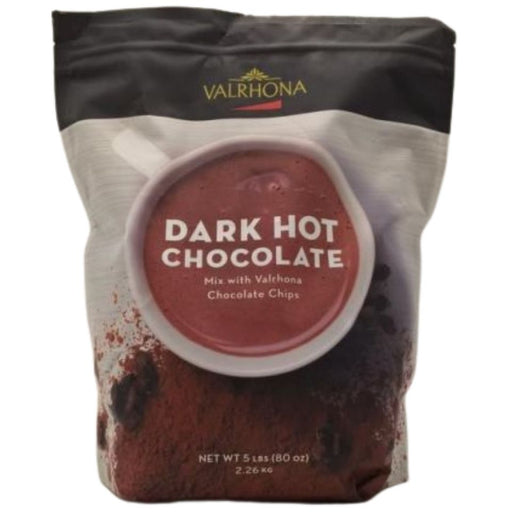 Package of VALRHONA Hot Chocolate Mix, a rich gourmet cocoa blend for creating luxurious hot chocolate drinks.