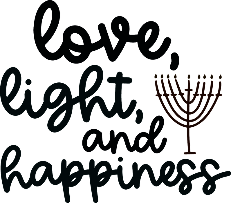 Hanukkah Laser Engraved Sleeves