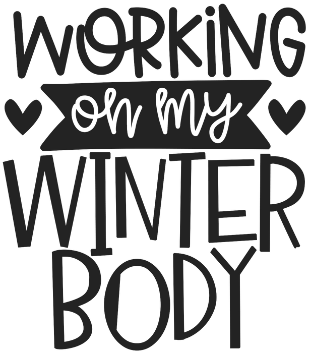 Humorous Winter Laser Engraved Sleeves