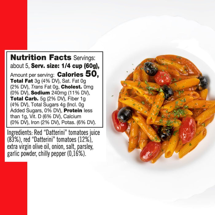 SALE! Così Com'è, Spicy Red Datterino Tomato Sauce, 10.23 oz (290 g)