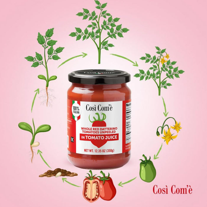 Così Comè Datterini Tomatoes in Juice – 12.3 oz (350 g)