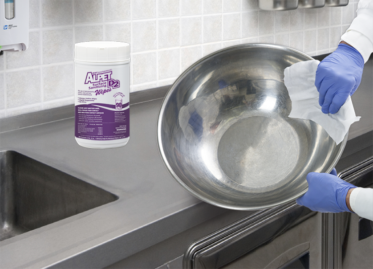 Alpet D2 Surface Sanitizing Wipes