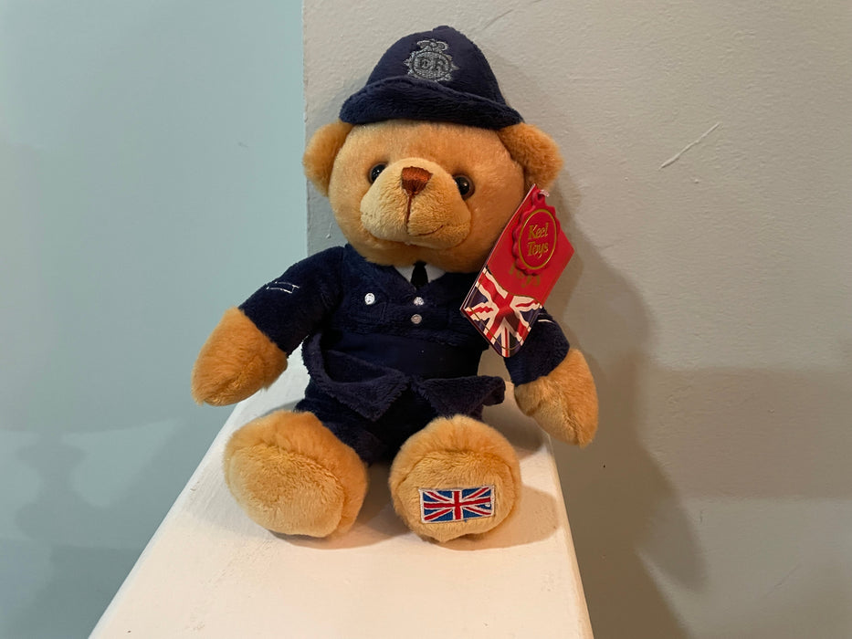 Medium British Policeman Teddy Bear