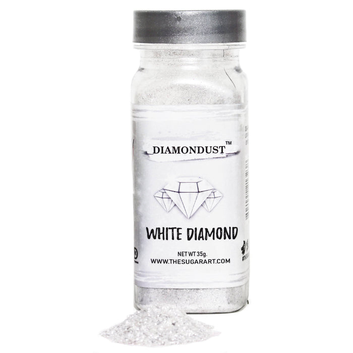 White Diamond Edible Glitter