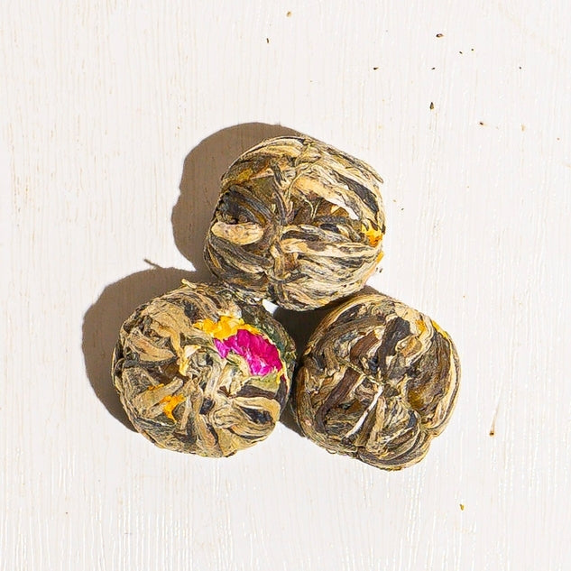 Blooming Flower Artisan Tea Ball — Specialty Food Source