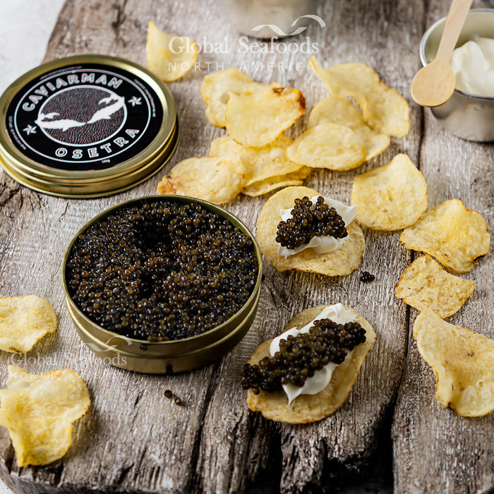 Russian Osetra Caviar - Premium Quality from Global Seafoods