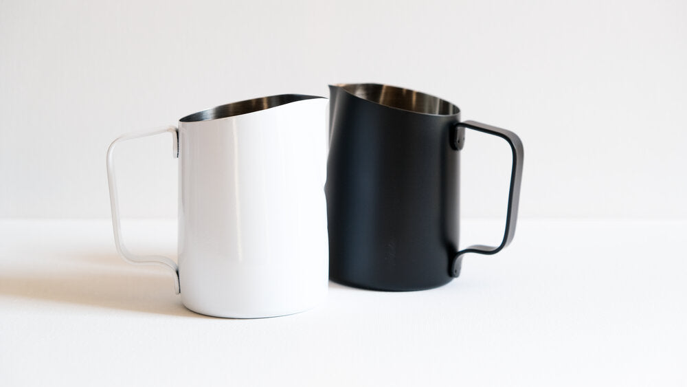 15oz Latte Art Pitcher with Narrow Spout in Matte Black