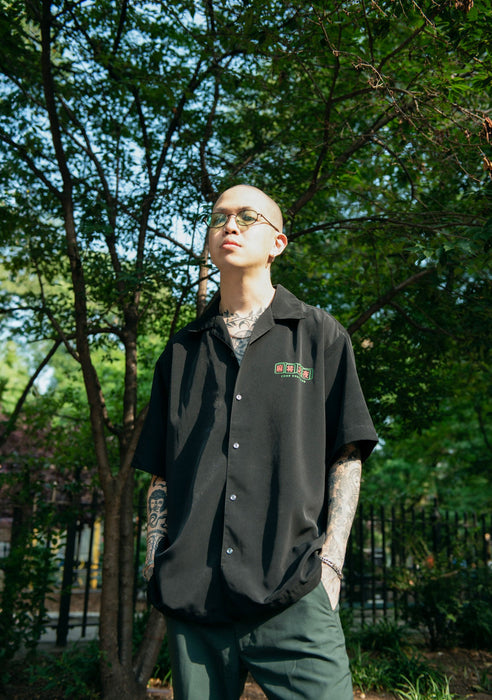 Mahjong Night Black Shirt
