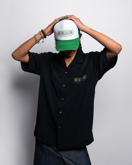 Mahjong Night Black Shirt
