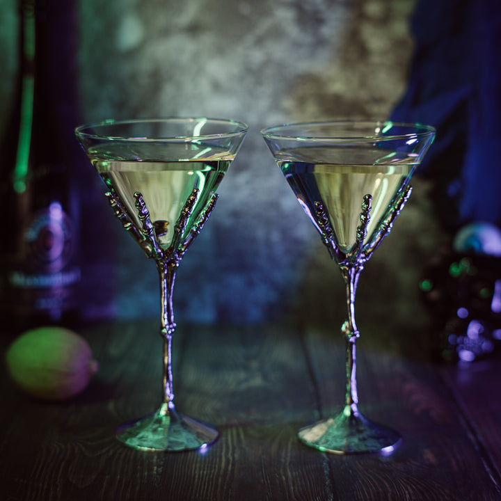 The Wine Savant Martini Glasses - Thumbnail 2