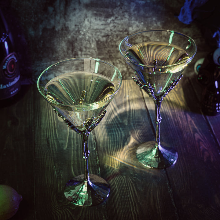 The Wine Savant Martini Glasses - Thumbnail 5