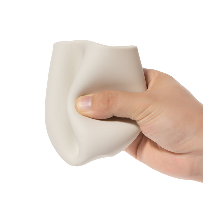 Unbreakable Silicone Stemless Wine Glassware | Set of 4 | Reusable & Shatterproof Tumbler Drinkware for Wine, Water, Cocktails, Champagne Glass for Parties, Camping, Beaches, Boats - (White)