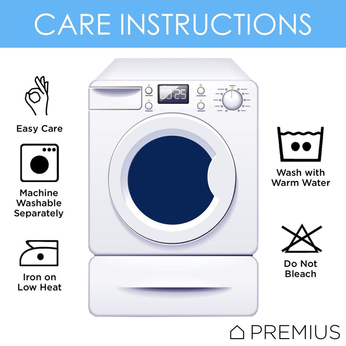 Premius Daisy Luxurious Wrinkle-Free Microfiber Sheet Set