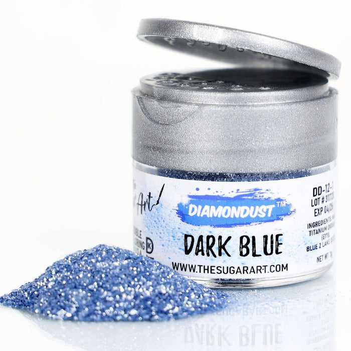 Dark Blue Edible Glitter