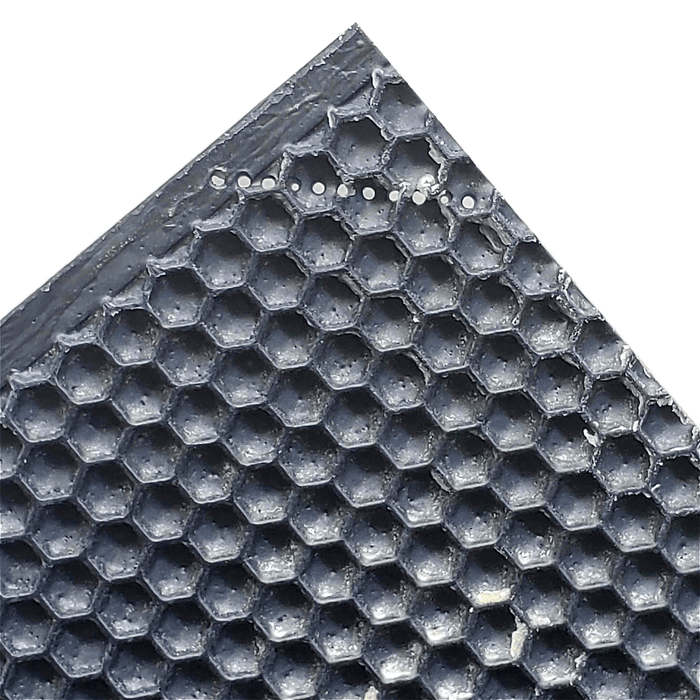 Deep, Black Plastic Foundation with Double Beeswax