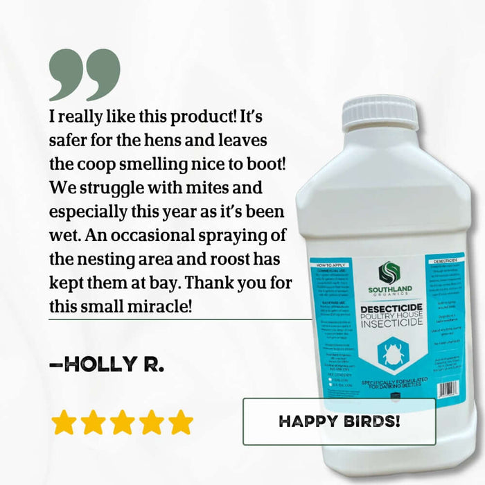 Desecticide Multi-Purpose Livestock & Poultry Mite Control | Pet-Safe Insecticide