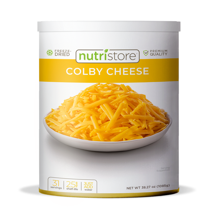 Colby Cheese Freeze Dried - #10 Can