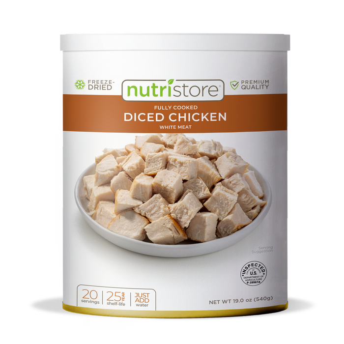Chicken Dices Freeze Dried - #10 Can