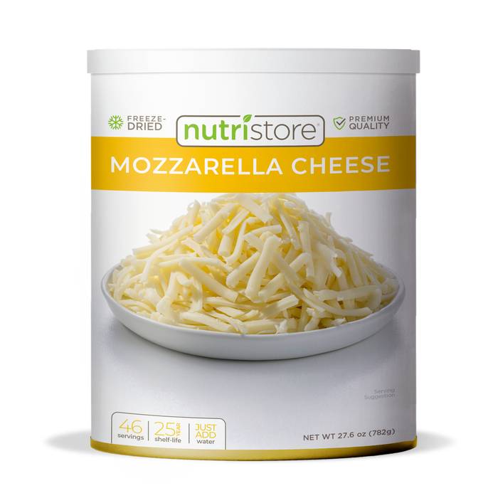 Mozzarella Cheese Freeze Dried - #10 Can