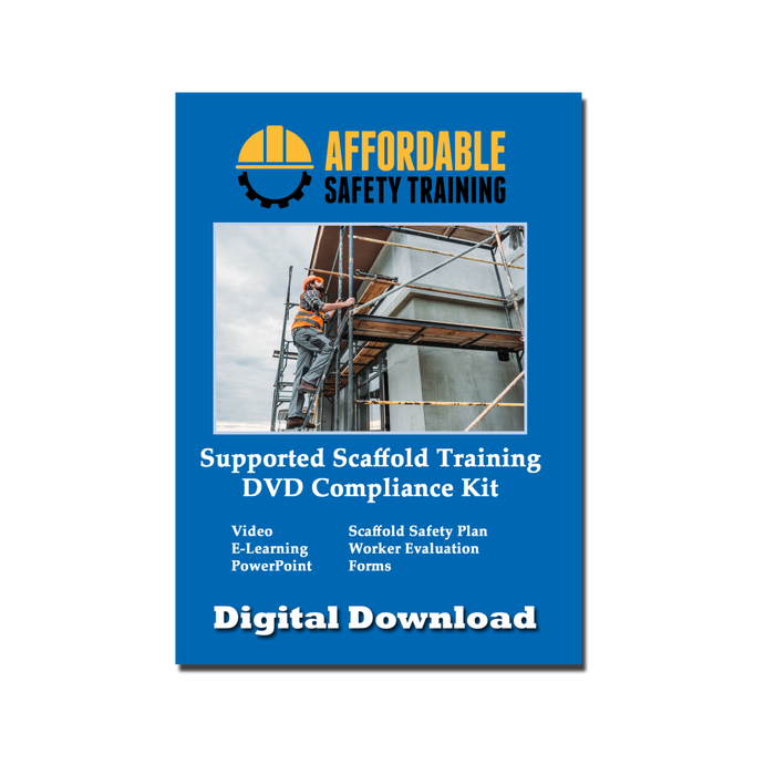 Supported Scaffolding Safety Training Compliance Kit