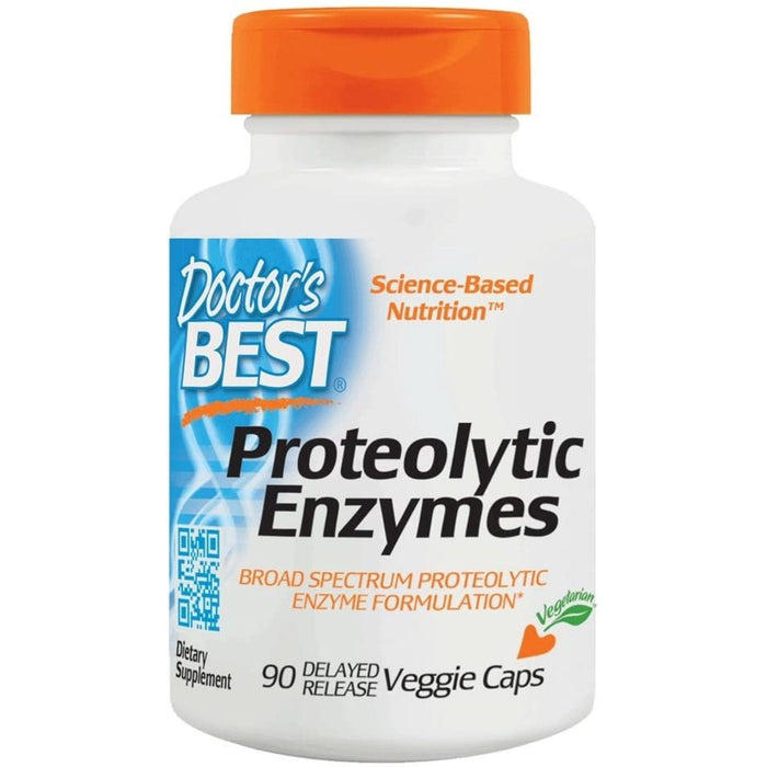 Doctor's Best Proteolytic Enzymes, 90 Capsules — Specialty Food Source