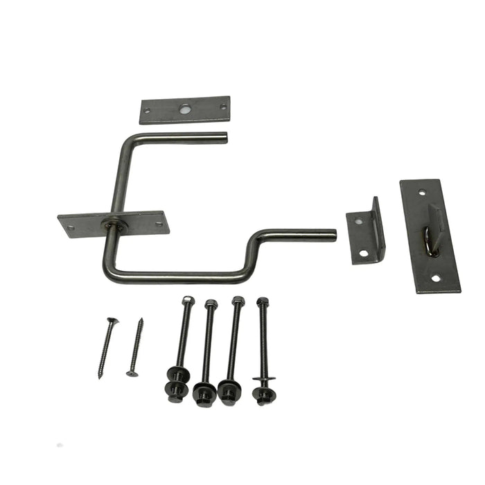 Door Latch Kit - Heavy-Duty Stainless Steel