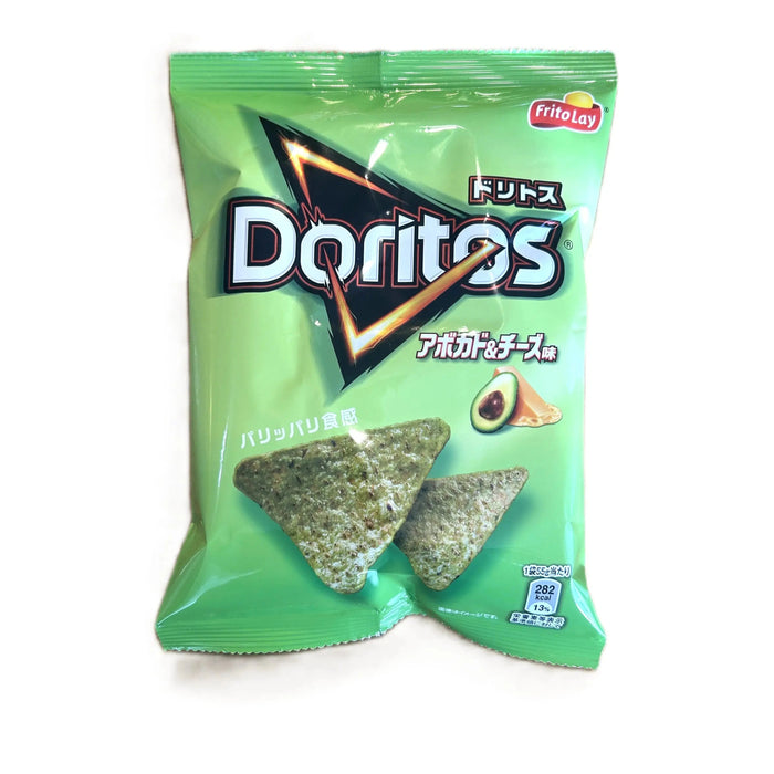 Doritos Avocado & Cheese Flavor Tortilla Chips – Creamy Savory Japanese Doritos (Japan)