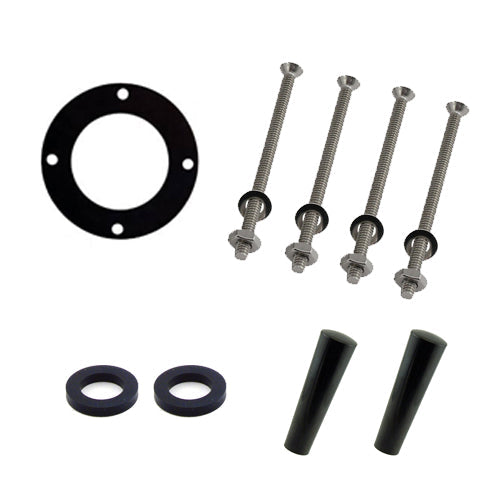 Double Faucet PVD Body - All SS304 Contact 3" Column Tower