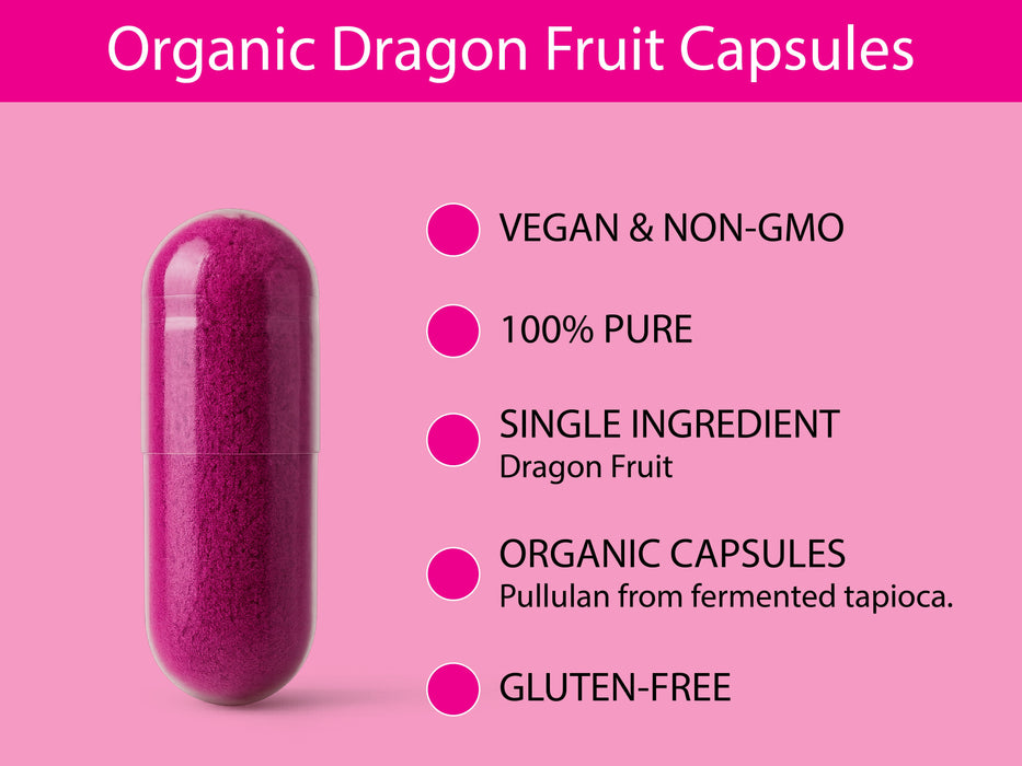 Organic Dragon Fruit Capsules