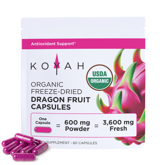 Organic Dragon Fruit Capsules