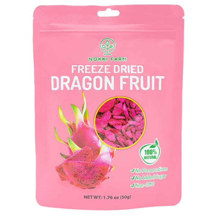 Freeze-Dried Red Dragon Fruit