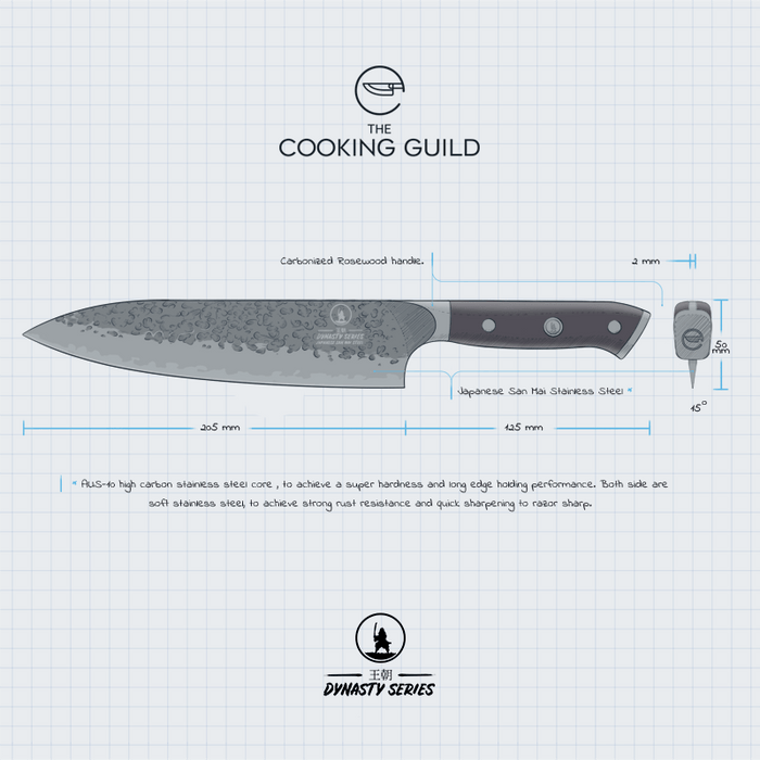 Dynasty Series 8" Chef Knife