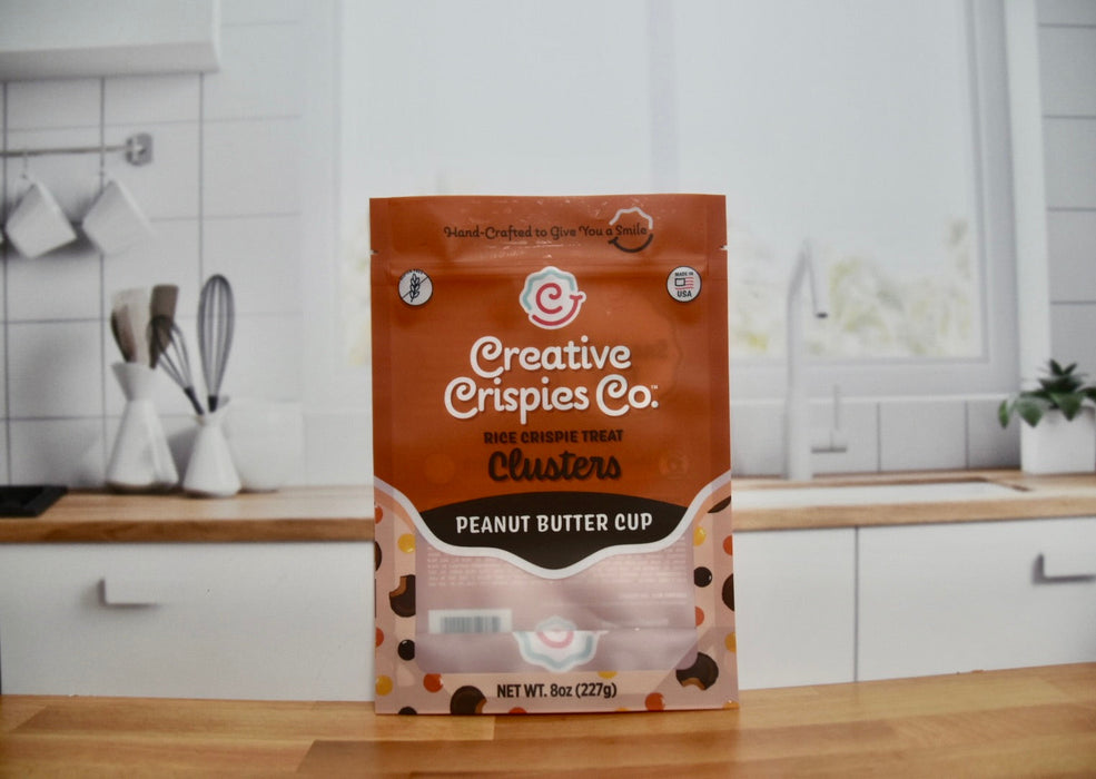 "Clusters" Chocolate Peanut Butter Cup Crispie Mix Clusters