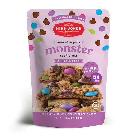 Miss Jones Baking Co Evrydy Dlcs Monster Cookie 6-Pack 10.57 Oz