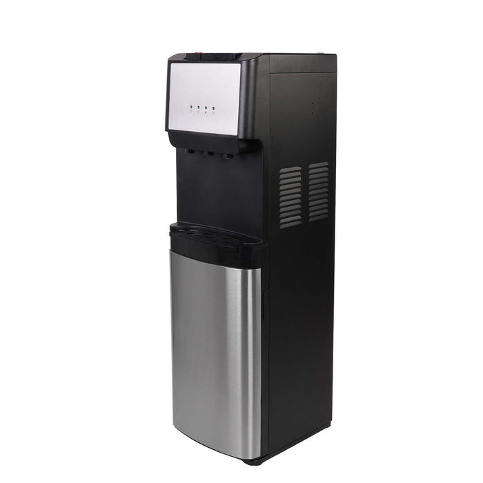 5 Gallon Bottom Loading Water Cooler Dispenser with 3-Temperature & Child Safety Lock, Black