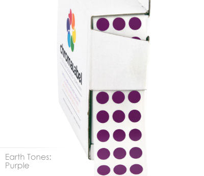 1/4" Permanent Round, Color-Code Dots: 1,000/Box