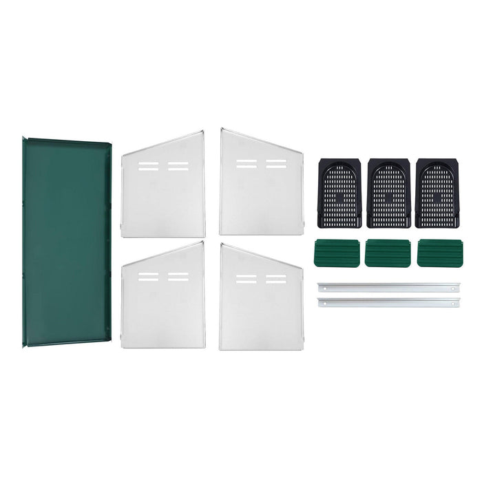 EggHouse Galvanized Nesting Box (Up to 30 Birds)