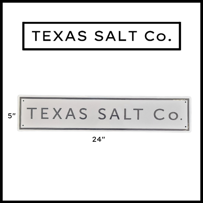 Embossed Metal Sign for Gift