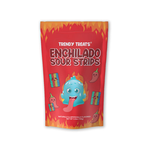 Candy & ChocolateMini Enchilado Sour StripsMini Enchilado Sour StripsSpecialty Food SourceTreat your taste buds to the extraordinary! Our Mini Enchilado Sour Strips will rock your world with their deliciousness! Each delectable 3.5oz bag contains a tantal