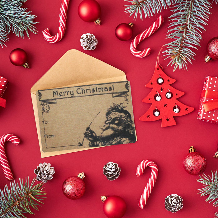 Christmas To/From Stickers (8 Designs) -- 32 pack,  2" x 3" Rectangles