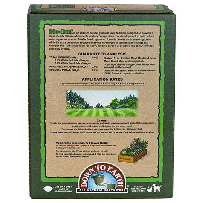 Bio-Turf 8-3-5 Fertilizer (4 lb Box)