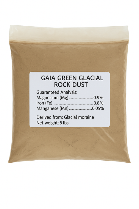 Gaia Green Glacial Rock Dust (5 lb bag)