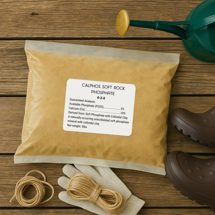 Calphos Soft Rock Phosphate (5 lb bag)